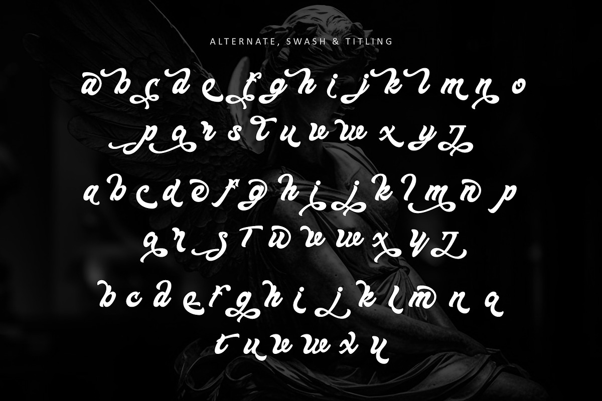 Angelos, a Script Font by Letterara (Photo 13 of 15)