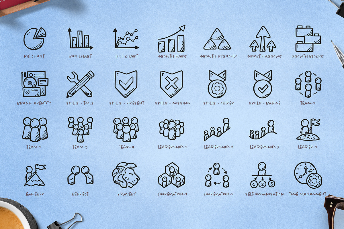 Business Icons - LITE, an Icon by Good Stuff No Nonsense (Photo 2 of 12)