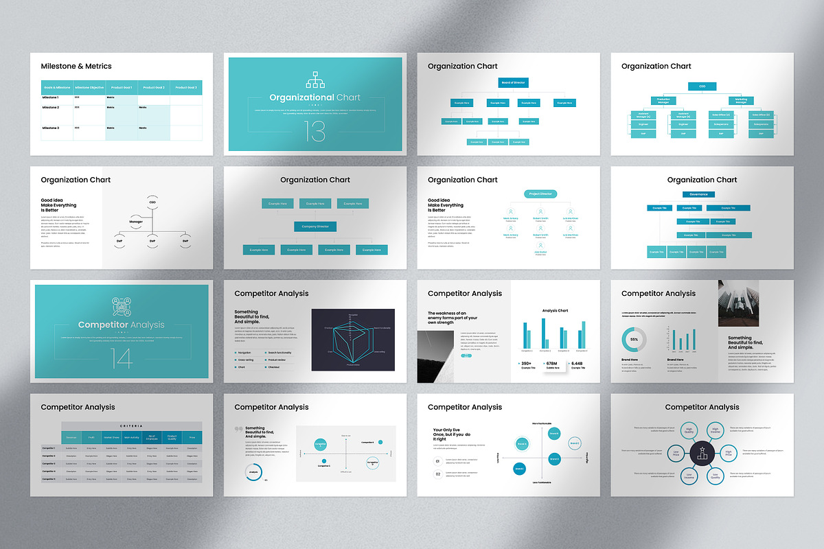 Business Plan Presentation Template, a Presentation Template by GoldenPixelStudio (Photo 14 of 20)