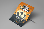 Halloween Party Flyer Set, a Flyer Template by monogrph (Thumbnail 2 of 4)