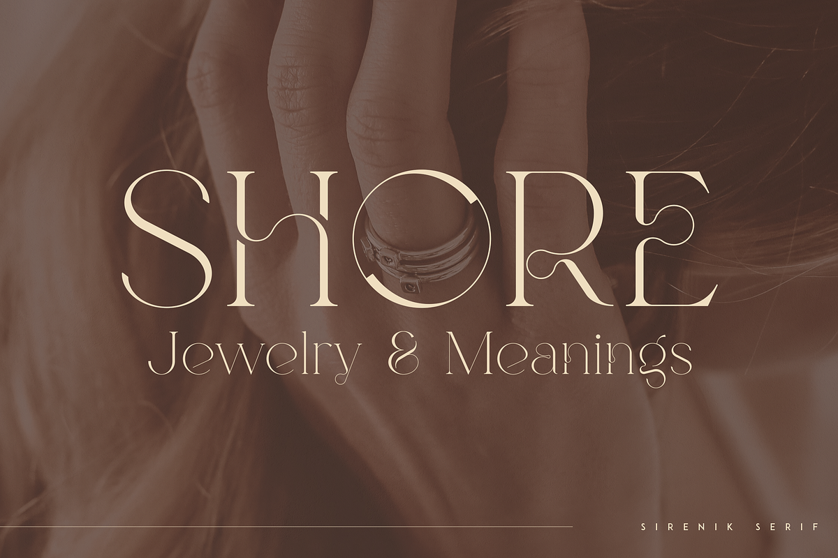 Sirenik - elegant serif typeface, a Serif Font by Only Fonts (Photo 6 of 11)