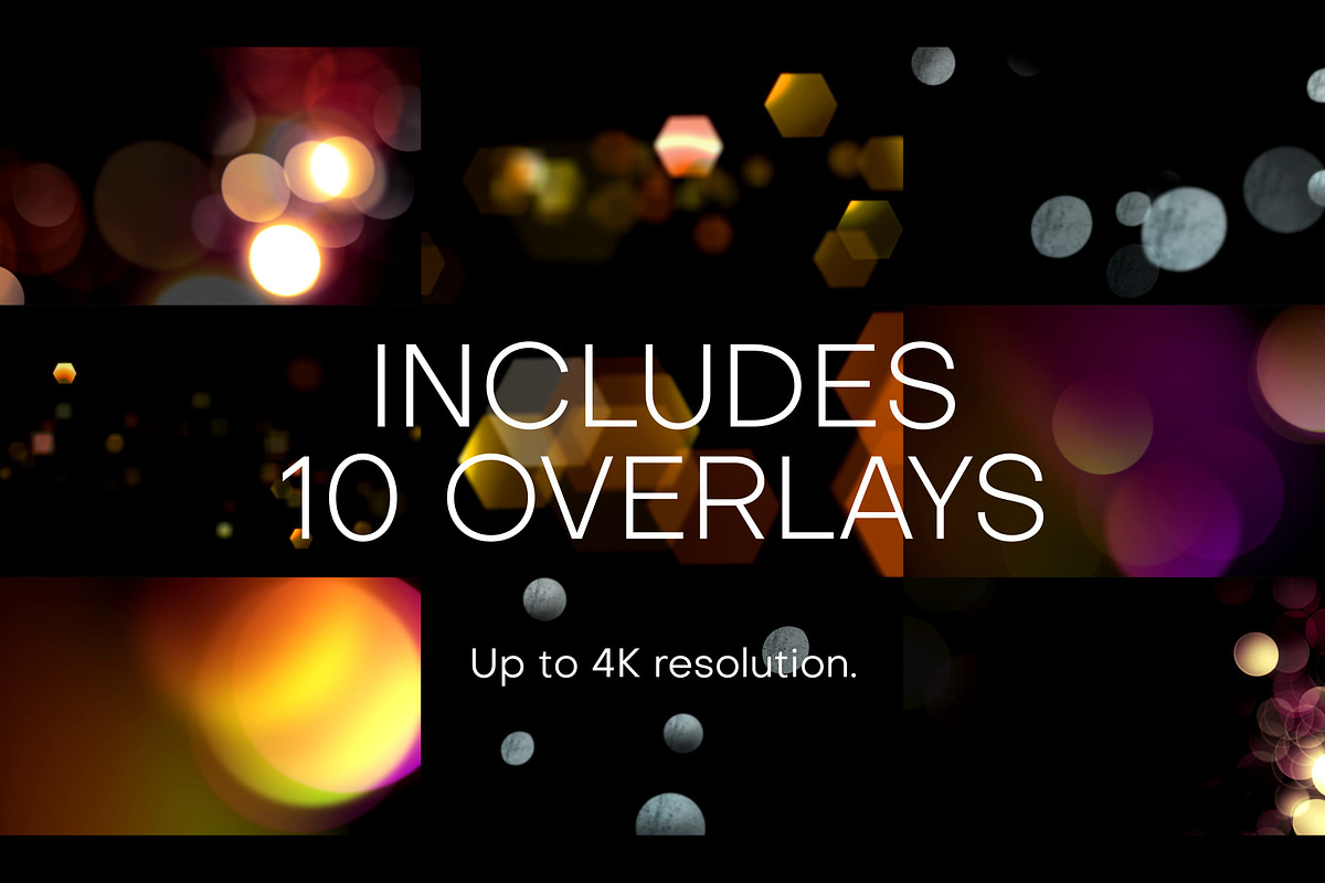 Lens Bokeh Video Overlay Loops, a Background Graphic by Enchanted Studios (Photo 4 of 5)