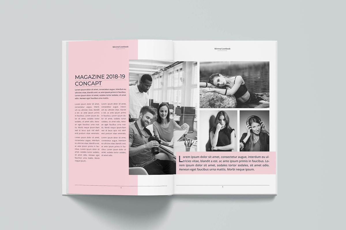 Fashion Magazine Templates, a Magazine Template by obidullah_01 (Photo 5 of 14)