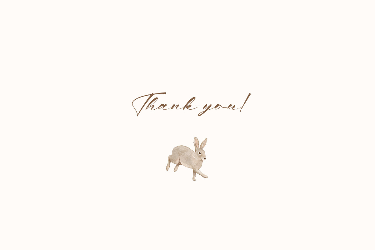 Watercolor Forest Animals Clipart, an Animal Illustration by ElenaPlatovaArt (Photo 18 of 18)