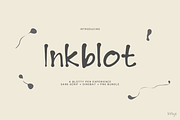 Inkblot Font + Ink Dingbats, a Handwritten Font by Mix Fonts (Thumbnail 1 of 3)