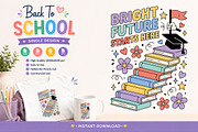 Back to School Qutoes Bundle, an Education Illustration by Actual Pixel (Thumbnail 4 of 11)