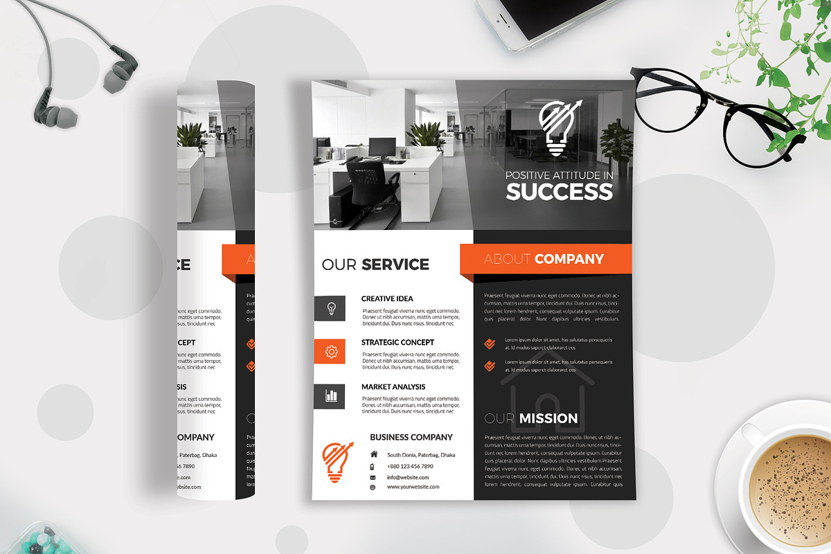 30+ Business Flyers Bundle, a Flyer Template by Imagine Design Studio (Photo 27 of 31)