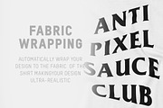 Los Angeles Apparel 23302 Crop Top, a Shirt Mockup by Pixel Sauce™ (Thumbnail 5 of 7)