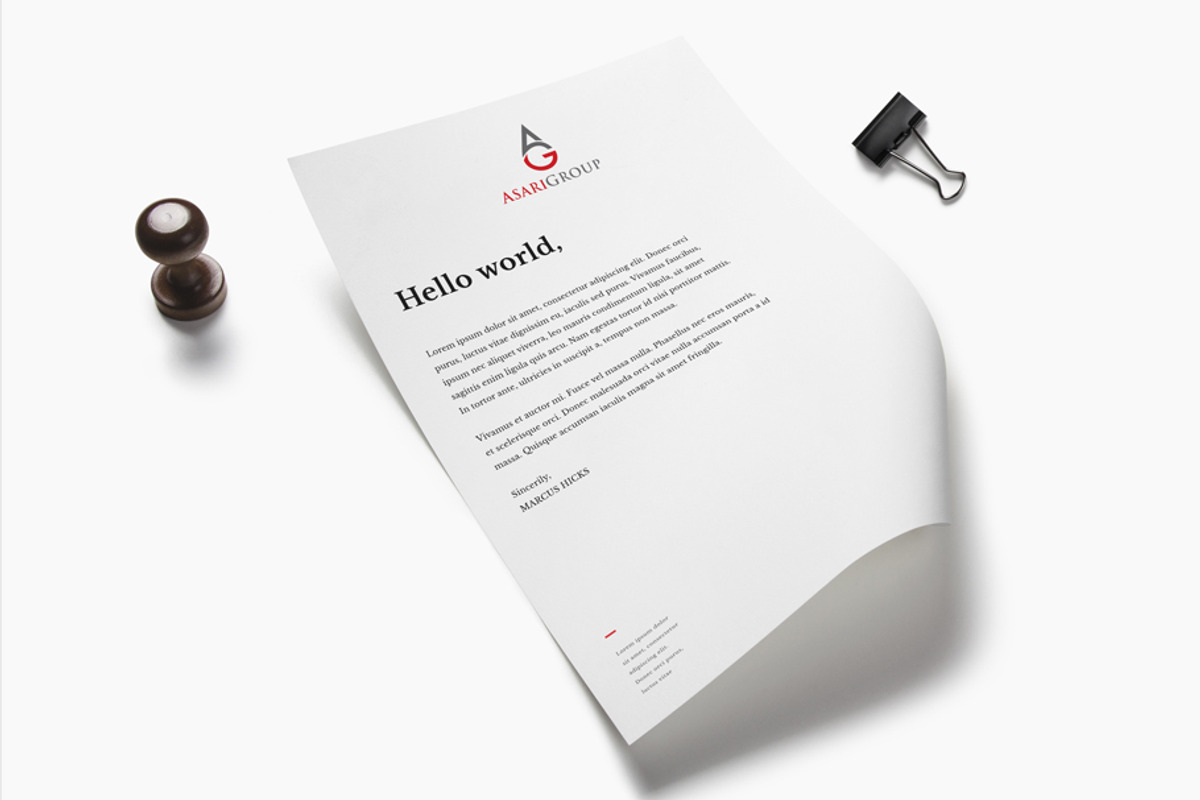 AG Text Logo, a Branding & Logo Template by Azqaa (Photo 3 of 3)
