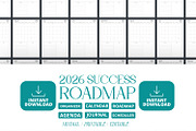 2026 Success Roadmap, a Presentation Template by Ahluva Studio (Thumbnail 1 of 9)