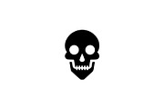 Detailed Skull Icon Vector, a Decorative Illustration by Vectorium Studio (Thumbnail 1 of 4)