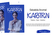 Bagiant Guong - Experimental Display, a Handwritten Font by twinstd (Thumbnail 2 of 7)