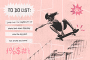 Pool Riders + Graphic Elements, a Font by Guerillacraft (Thumbnail 2 of 6)