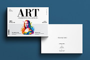 Art Exhibition Magazine Landscape, a Magazine Template by E-Type (Thumbnail 7 of 7)