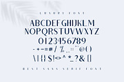 Adersa Luxury Modern Sans Serif Font, a Sans Serif Font by alanwarstd (Thumbnail 4 of 5)