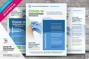 Covid-19 Vaccination Flyer Templates