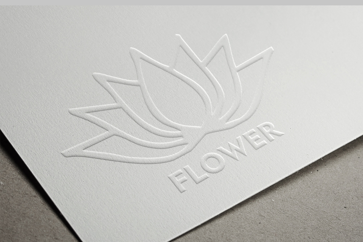 Lotus, conceptual flowers, a Branding & Logo Template by Pgmart (Photo 5 of 5)