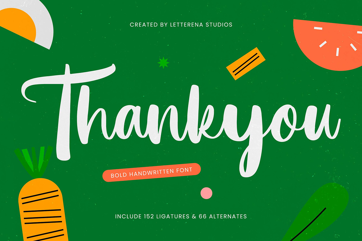 Practice Snack Bold Handwritten Font, a Script Font by Letterena Studios Script (Photo 20 of 20)