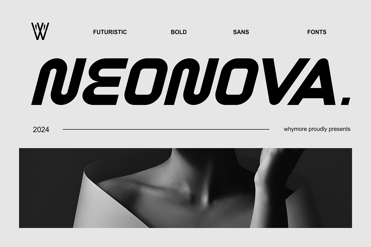 NEONOVA Profesional Geometric Font, a Sans Serif Font by WhymoreArt (Photo 1 of 9)
