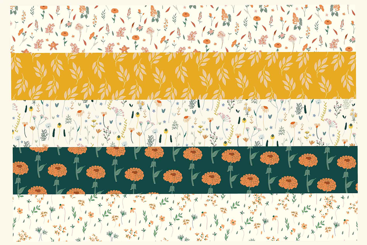 Vintage Botanicals & Wildflowers Set, an Illustration by Inez Jestine (Photo 7 of 9)