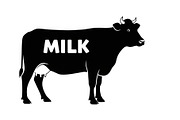 Farm Cow Silhouette Vector Bundle, an Illustration by Designs_River (Thumbnail 8 of 51)