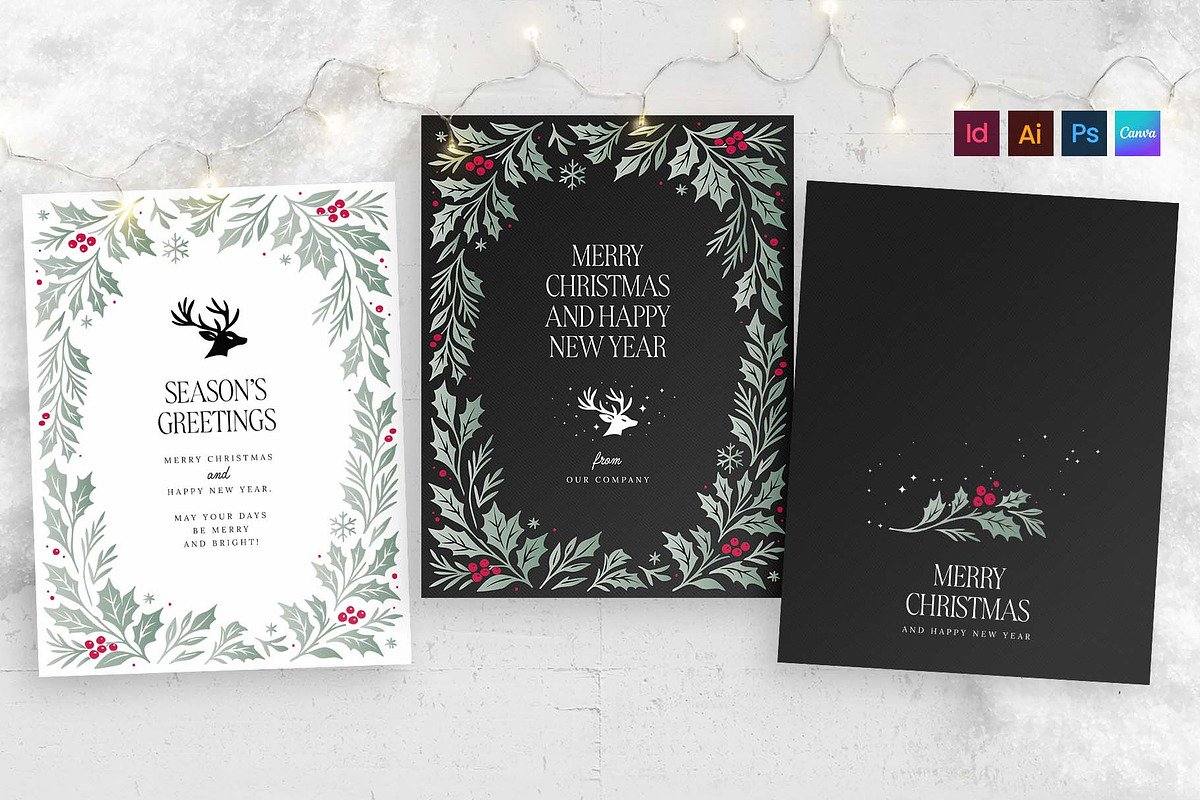 Merry Christmas Flyer Template, a Flyer Template by BrandPacks (Photo 1 of 6)