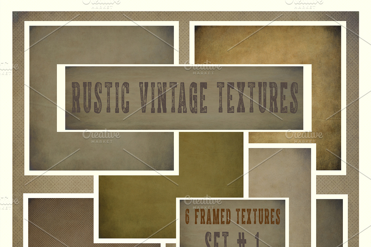 Rustic Vintage Background Textures, a Texture Graphic by Le Paper Cafe (Photo 4 of 4)