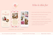 Artisan Craft Insta Story Templates, a Social Media Template by Hell Yeah Designs (Thumbnail 2 of 9)