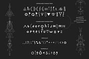 Space Geometry Font+ Bonuses, a Font by Nina's Illustration Shop (Thumbnail 2 of 6)