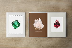 Minerals & Gemstones Collage Kit