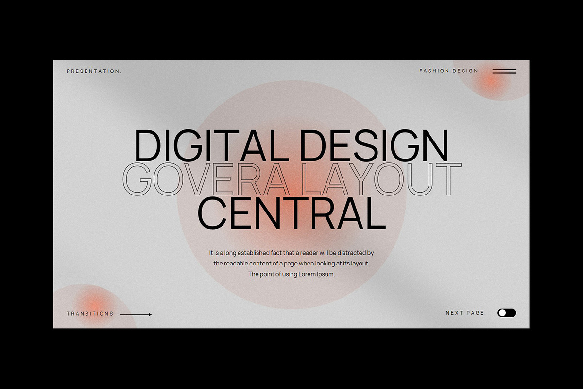 Govera Presentation Template preview 3