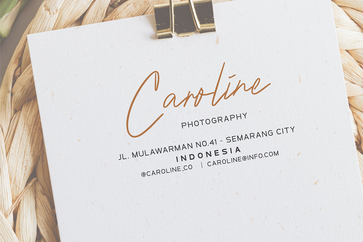 Teather Signature, a Script Font by Pustudio (Photo 2 of 6)