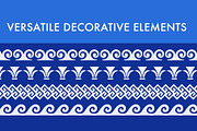 Greek Ornaments Brush Set, a Brush Add-On by Zsolt Kosa Art (Thumbnail 2 of 6)
