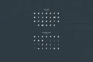 Kironar - Modern Sport Typeface