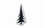 8 Pine Tree Silhouette Bundle, an Illustration by hafijul (Thumbnail 4 of 9)