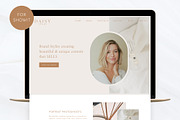 Minimalist Showit Website Template, a Websites & App Template by Indigo Rain Creative (Thumbnail 1 of 5)