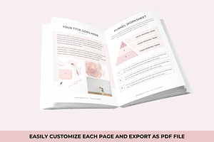 EBook Workbook Template Canva