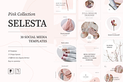 Selesta Social Media Bundle, a Social Media Template by Welovegraphics (Thumbnail 6 of 25)