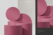 5 Podium with Transparent Background, a Background Graphic by faustudio (Thumbnail 5 of 7)