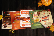 Bundle Thanksgiving Flyers, a Flyer Template by Totem Design Studio (Thumbnail 1 of 6)