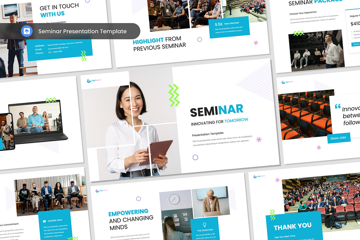 Seminar Presentation Keynote, a Presentation Template by Antstheme (Photo 1 of 2)