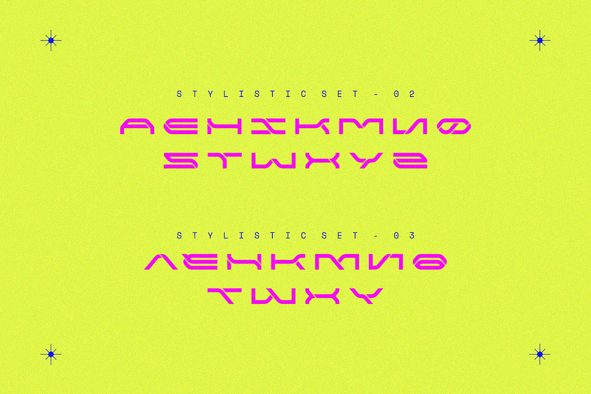 NCL KEMGOR - Cyberpunk Font, a Sans Serif Font by Enxyclo Studio (Photo 10 of 11)