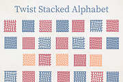 Spilt Stacked - Wave Bundle, a Serif Font by MaxArt Foundry (Thumbnail 6 of 13)