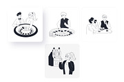Gambling Cheater Drawing, an Outline Icon by Vectors Market (Thumbnail 11 of 11)
