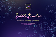 Bubbles Procreate Brushes, a Brush Add-On by Andrew Skoch Design (Thumbnail 6 of 13)