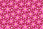 Groowy flowers, seamless pattern set, a Pattern Graphic by Good Studio (Thumbnail 5 of 12)