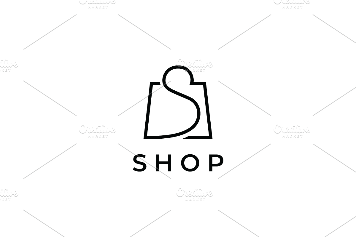 Shopping Bag Letter S Logo Design, a Branding & Logo Template by yopie (Photo 5 of 5)