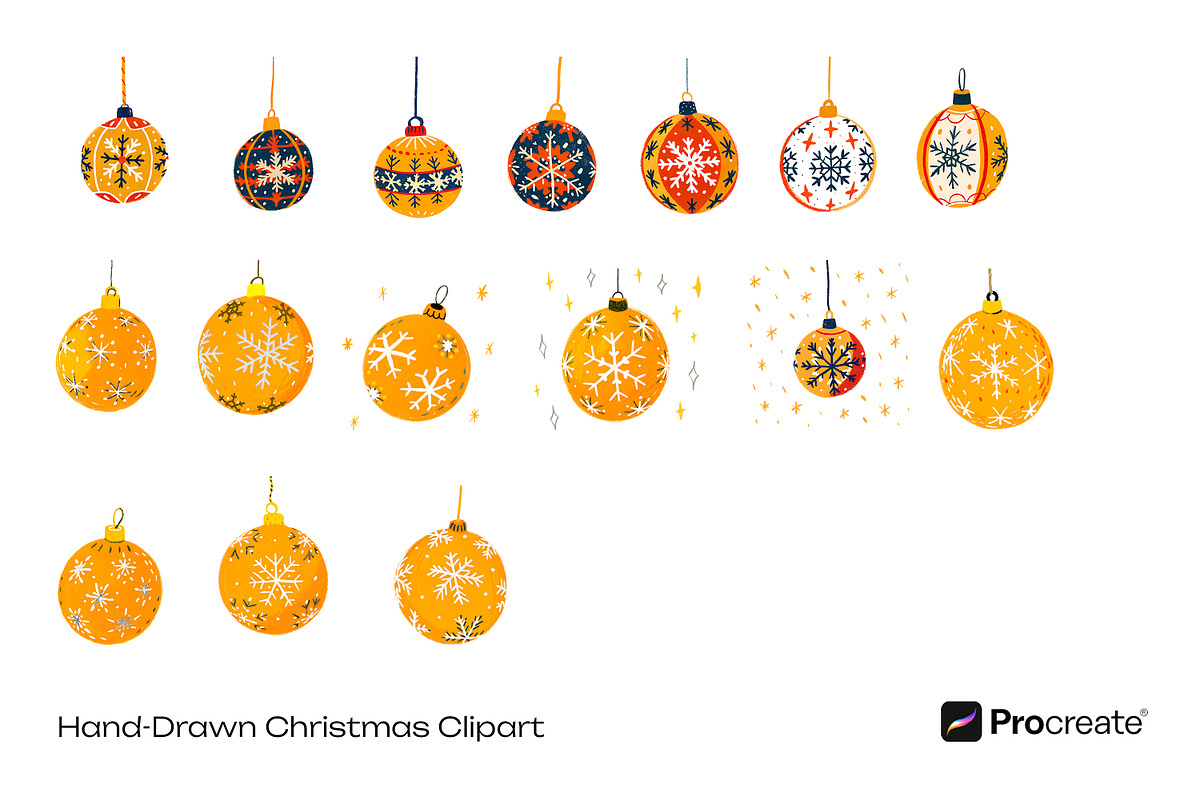 Watercolor Clipart - Christmas Joy, a Decorative Illustration by crafty (Photo 14 of 15)