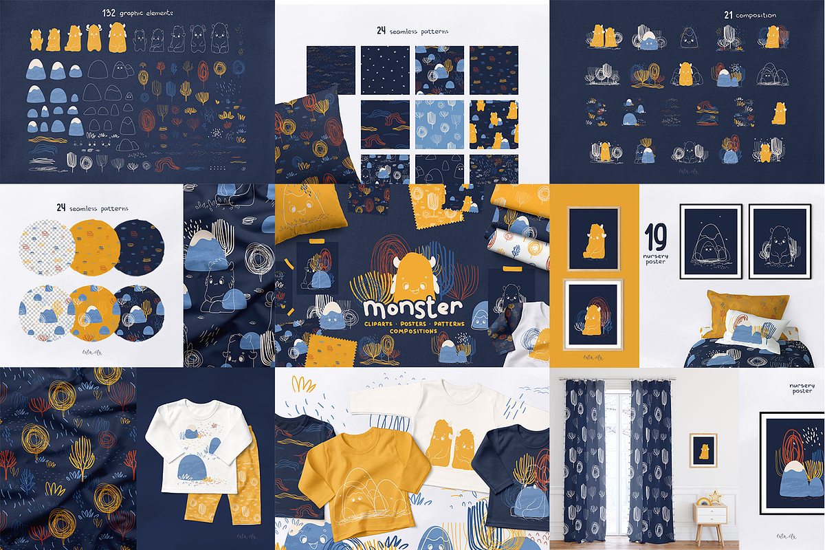KIDS BUNDLE, an Animal Illustration by tata_ota (Photo 7 of 7)