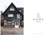 Logo Pack Volume 13. Cottage Rentals, a Branding & Logo Template by Mint Air Studio (Thumbnail 9 of 21)